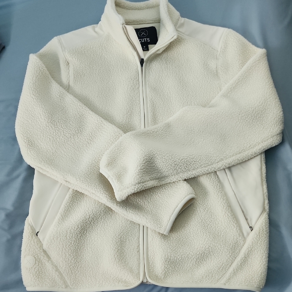 CUTS Clothing Zip Up Sherpa Jacket